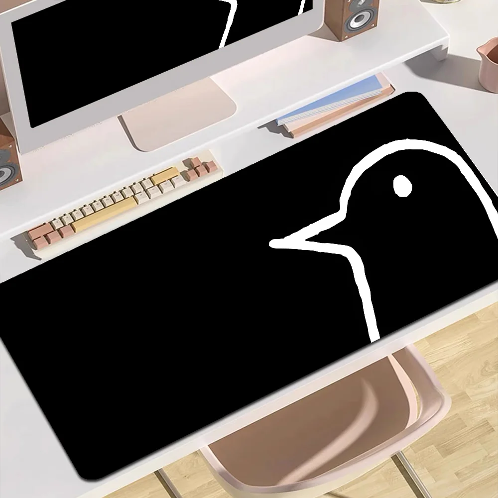 Minimalist Punpun Large Mouse Pad