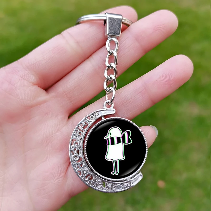 Broken Heart Punpun Keychain