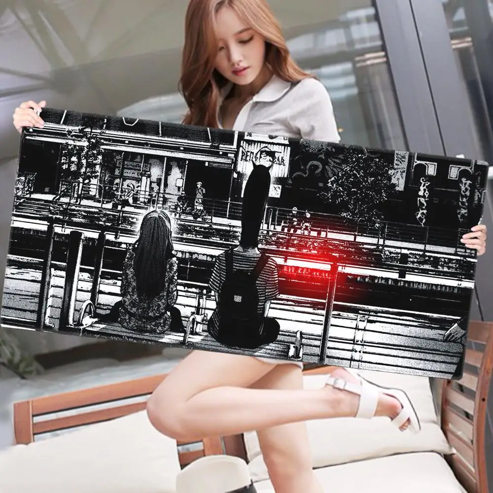 Oversized Punpun Large Mouse Pad