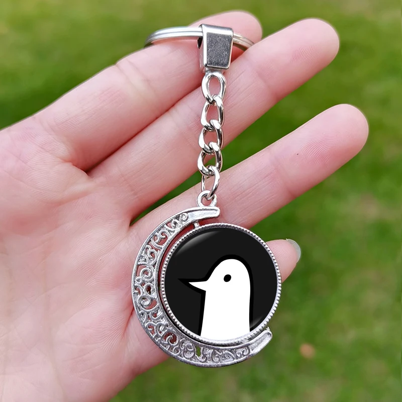 Glass Punpun Keychain