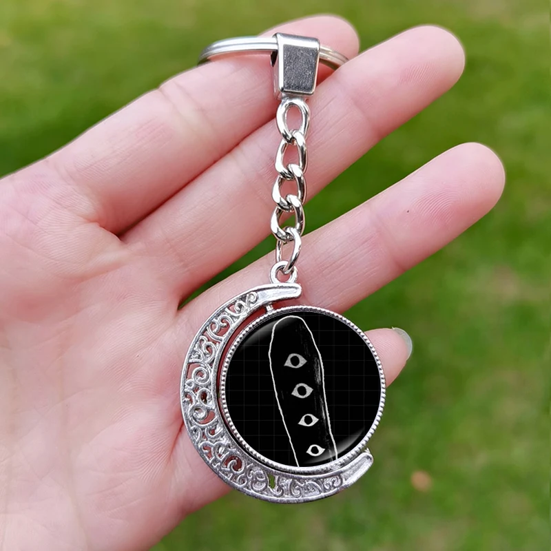 Black & White Punpun Keychain