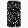 Oyasumi Punpun White On Black Iphone Case