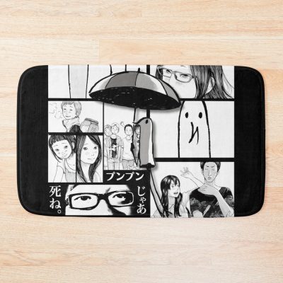 Goodnight Punpun Characters Minimalist Design Bath Mat
