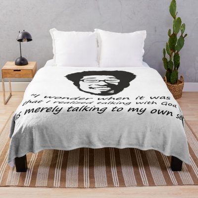 Oyasumi Punpun Afro God Throw Blanket