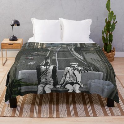 Oyasumi Punpun Melancholy Days Throw Blanket