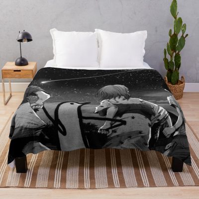 Oyasumi Punpun Milky Way Throw Blanket