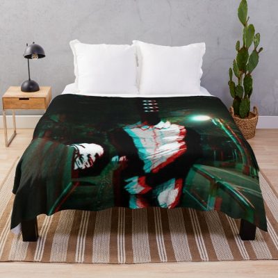 Oyasumi Punpun Quiet Rain Throw Blanket