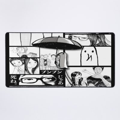 Goodnight Punpun Characters Minimalist Design Mouse Pad