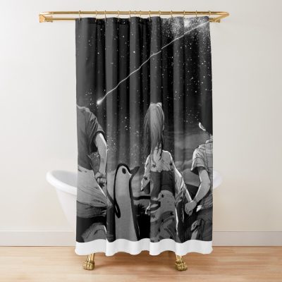 Oyasumi Punpun Milky Way Shower Curtain