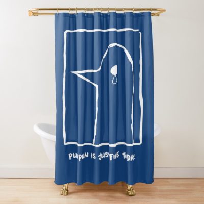 Punpun Is Just Fine Today Shower Curtain