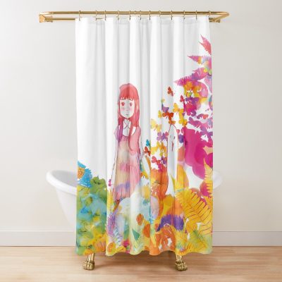 Oyasumi Punpun Empty Eyes Shower Curtain