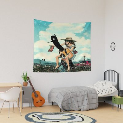 Oyasumi Punpun Silent Road Tapestry