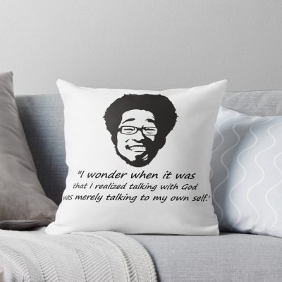 Oyasumi Punpun Afro God Throw Pillow