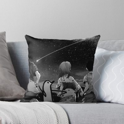 Oyasumi Punpun Milky Way Throw Pillow
